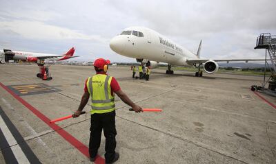 Aeropuerto de Tocumen, Panamá, desde donde Cruz Roja envió ayuda a Bahamas.