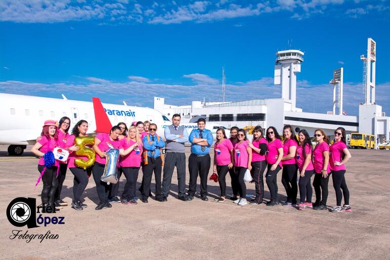 Las fans tuvieron autorización para hacer video.