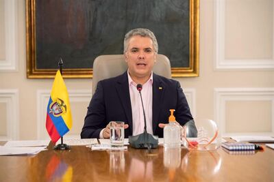 Iván Duque, presidente de Colombia.