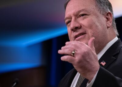 Mike Pompeo, secretario de Estado de EE.UU.