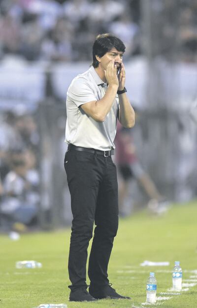 Daniel Garnero, el técnico de Olimpia.