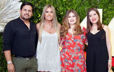 Edgardo Maldonado, Gianina Gil, Luz Chávez y Marcela Barreto.
