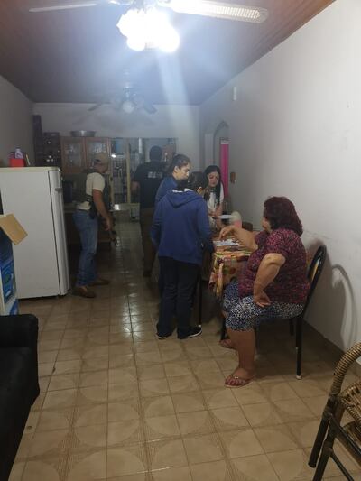 Elvira María Caballero Villalba, alias “La Tía”, fue una de las detenidos durante el procedimiento.