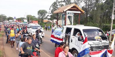 Parte peregrinación del Este.