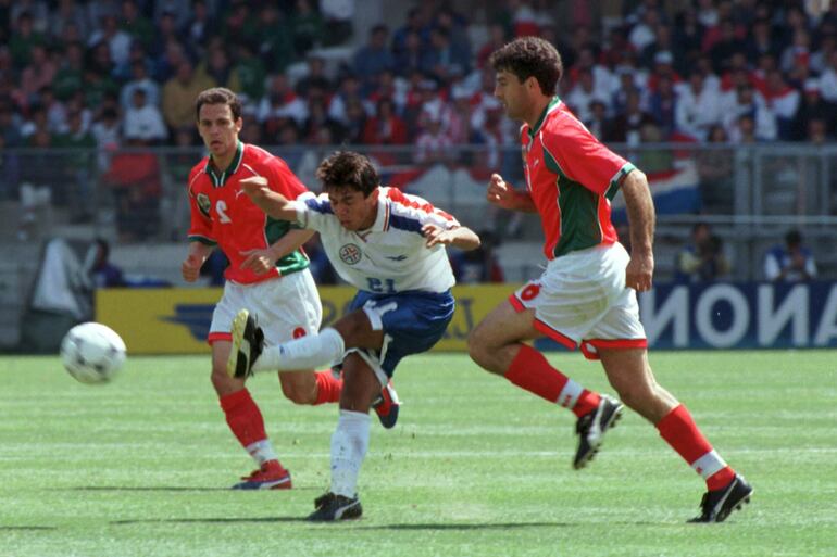 Paraguay, Bulgaria, Mundial Francia 1998.