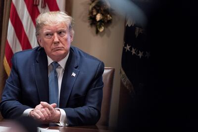 Donald Trump, presidente de los Estados Unidos.