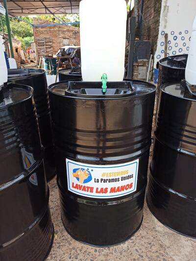 Esos son los lavabos móviles que se instalarán en el Mercado 4.