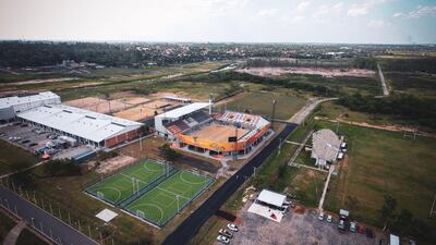 Arena Pynandi, estadio, Fútbol Playa.