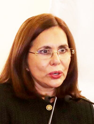 Karen Longaric, nueva canciller de Bolivia.