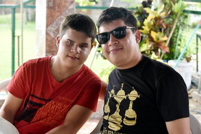 Santino Ruotti y Ángel Ojeda.