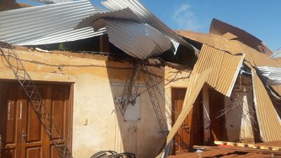 Temporal causó estragos en Pedro Juan Caballero.