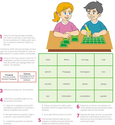 Lotería de sustantivos