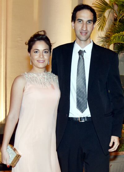 Erika Jacquet y Diego Lezcano.