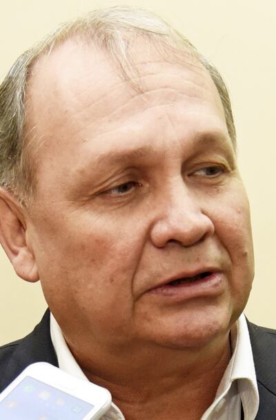 Mario Ferreiro, intendente de la capital.