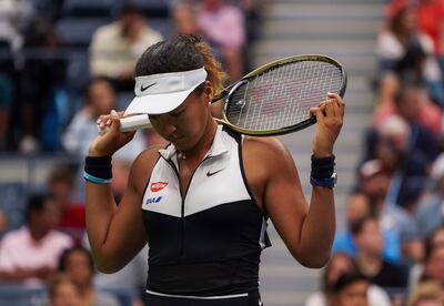 Naomi Osaka qued[o eliminada en Estados Unidos.