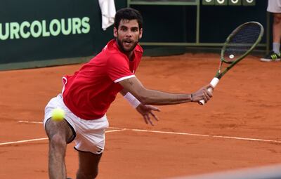 Ayed Zatar, singlista 1 de nuestro país, no pudo ayer con el mexicano Manuel Sánchez.