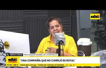 Procurador de la República: "Una compañía que no cumplió es Royal"