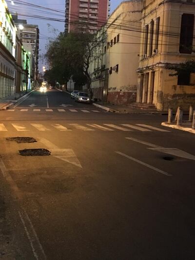 Baches en Asunción.
