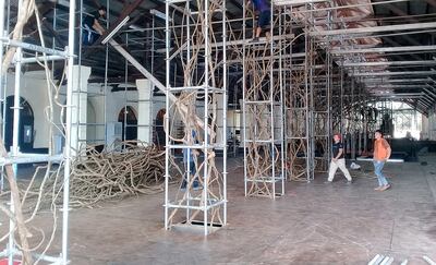 Vista de uno de los sectores de FrigoChorti, que será totalmente reconstruido para el 2021, según se anunció.