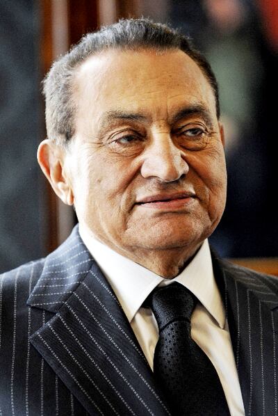 Hosni Mubarak, el fallecido expresidente de Egipto.