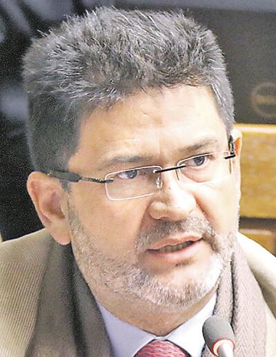 El exdiputado José M. Ibáñez (ANR, Añetete).