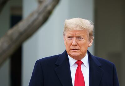 Donald Trump, presidente de los Estados Unidos.