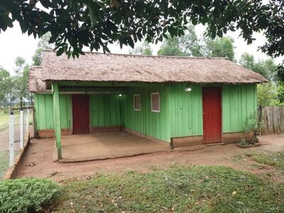 La vivienda de Aquilino Britez Paredes.