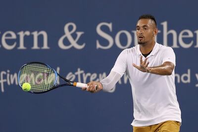 Nick Kyrgios fue multado en Cincinnati
