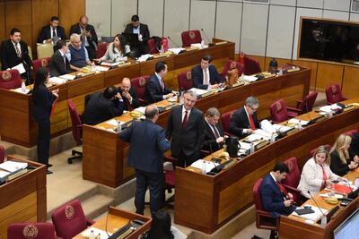 Sesión del Senado este jueves 11 de julio.