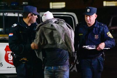 Oscar Diosnel Marecos Almada (40), asaltante herido.