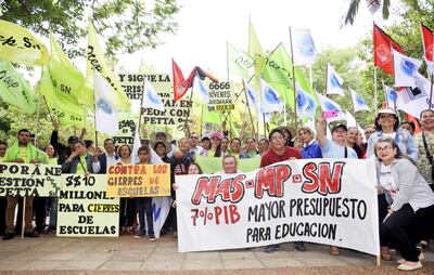 Tras el revés en el Senado que no aprobó el pago del aumento del 16% a los docentes desde el mes de enero (se mantiene julio), estos ya amenazan con no iniciar las clases en 2020.