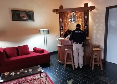 Allanamiento del prostíbulo que funcionaba con fachada de bar, realizado por la Fiscalía y Policía Nacional.