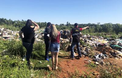 Intervención del vertedero municipal realizada el 18 de diciembre.