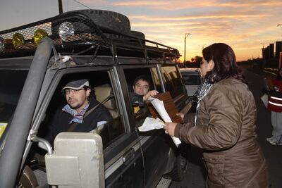 Habrá varios controles en el Chaco. (Foto de archivo)