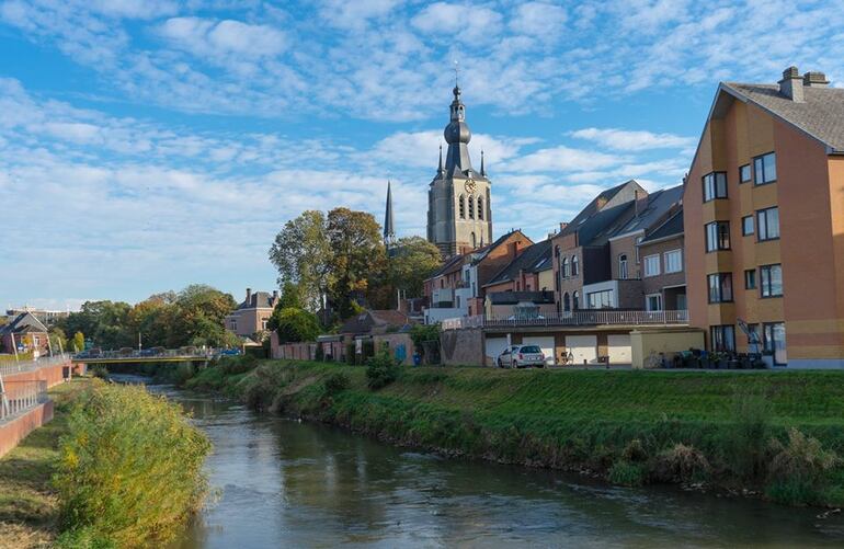Una postal de su paso por B&eacute;lgica.