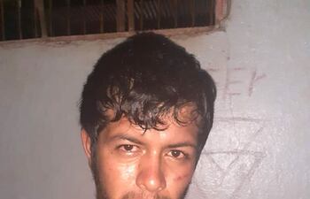 Giovanni Rubén Delvalle Villalba, imputado.