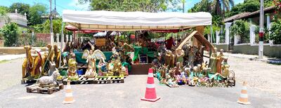 Este año mermó la concurrencia  y el volumen de ventas en la Expo Pesebre de Areguá.