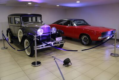 Hoy y mañana, están en exposición autos antiguos, en Cadam Motor Show.