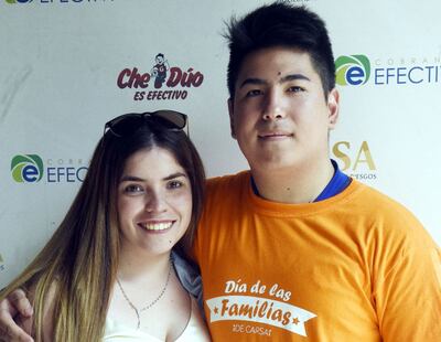 Naila Romero y Sebastián Watanaba.