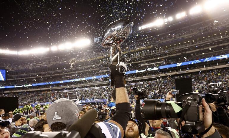 campeones del super bowl de los seahawks de seattle