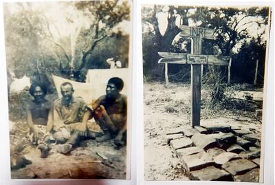 El Mayor (HC) Basilio Orefiev de Serebriakoff en el Chaco y el sitio de su sepultura.