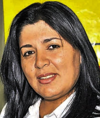 Del Pilar Medina (ANR, cartista), diputada por Central. Fue imputada por violación de la cuarentena sanitaria.