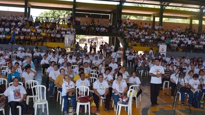 Unas 2.000 personas participaron ayer del Congreso Nacional de Laicos que se realizó  en la ciudad de Caacupé desde las 9:00.