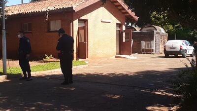 Morgue del hospital regional de Pedro Juan. El padrastro de la mujer que sería imputada falleció en este cetro asistencial.