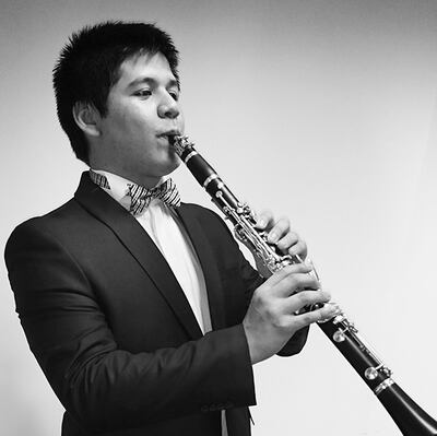 El clarinetista José Cabrera.