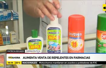 Aumenta venta de repelentes en farmacias