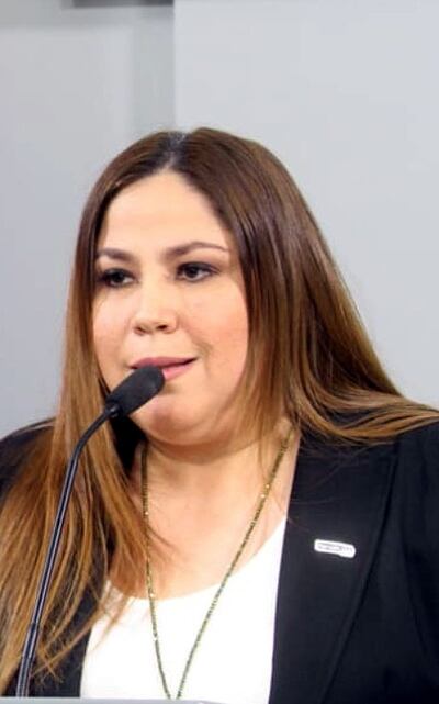 Patricia Samudio, titular de Petróleos Paraguayos.