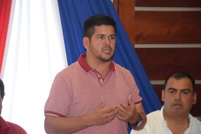 "Juanchi" Maciel, precandidato a la intendencia de San Juan Nepomuceno.