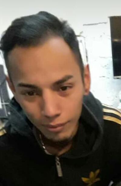 Jorge Alexander Figueredo, víctima.