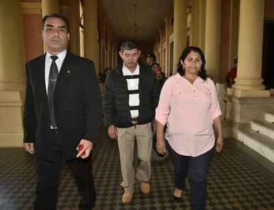 Los padres de Edelio Morínigo se reunieron con Mario Abdo Benítez.